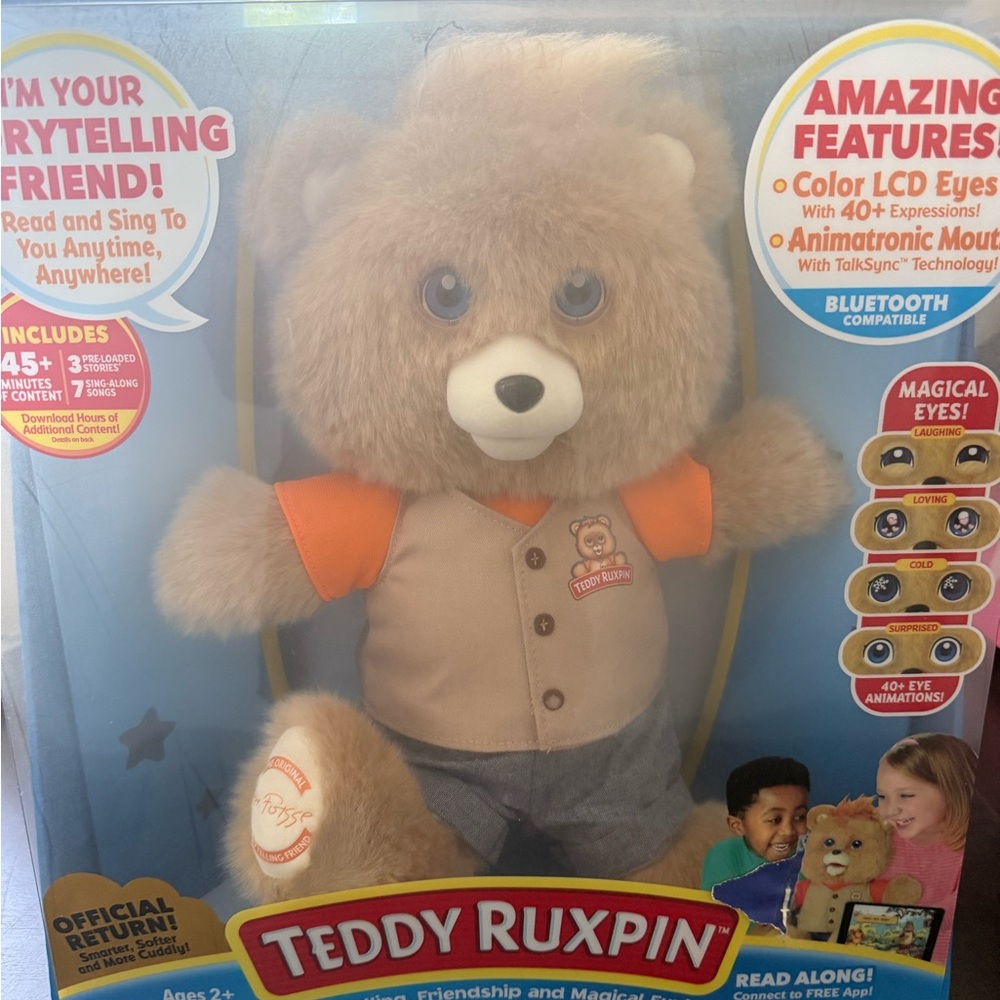 Teddy Ruxpin doll. NIB